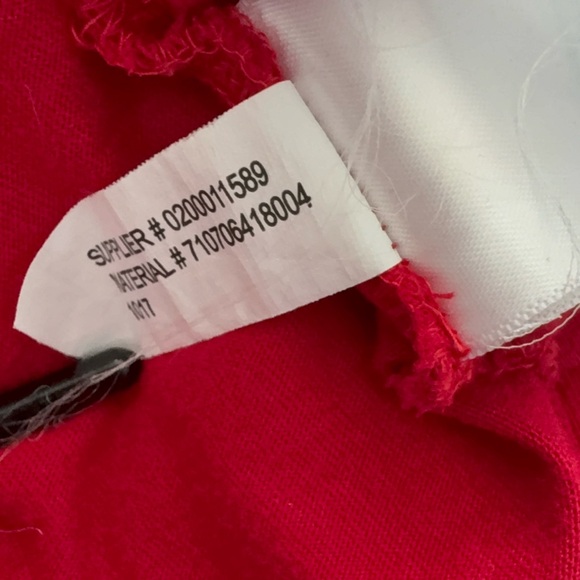 Vintage Polo Ralph Lauren Polo Alpine Ski Bear Y2K Red Long Sleeve Hood - Picture 12 of 12